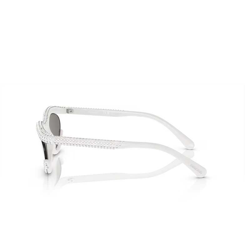 Gafas de sol Swarovski SK6006 10336G milky white - 3/4