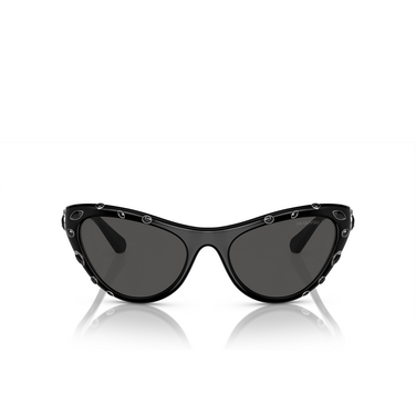 Gafas de sol Swarovski SK6007 100187 metallic grey - Vista delantera