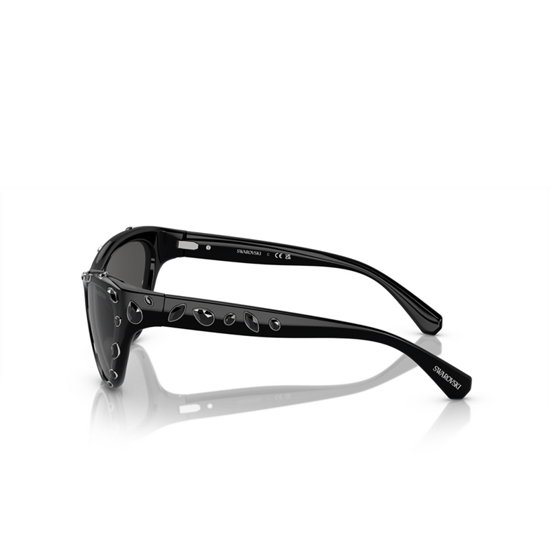 Swarovski SK6007 Sunglasses 100187 metallic grey - 3/4