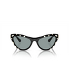 Gafas de sol Swarovski SK6007 1020/1 matte black - Miniatura del producto 1/4