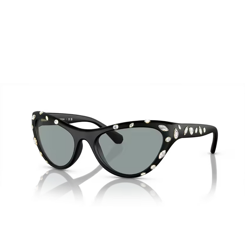 Swarovski SK6007 Sunglasses 1020/1 matte black - 2/4