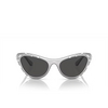 Occhiali da sole Swarovski SK6007 102187 metallic grey - anteprima prodotto 1/4