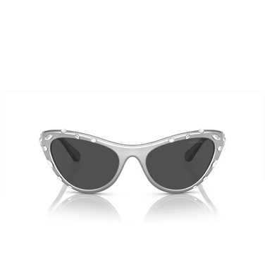 Gafas de sol Swarovski SK6007 102187 metallic grey - Vista delantera