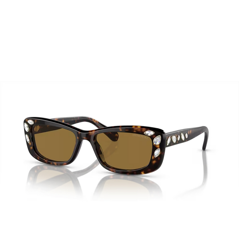 Swarovski SK6008 Sunglasses 100273 dark havana - 2/4