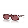 Gafas de sol Swarovski SK6008 100869 burgundy - Miniatura del producto 2/4