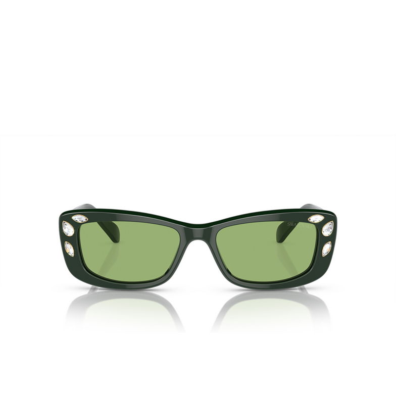 Swarovski SK6008 Sunglasses 1026/2 dark green - 1/4