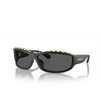 Lunettes de soleil Swarovski SK6009 102087 matte black - Vignette du produit 2/4