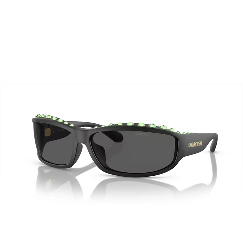 Lunettes de soleil Swarovski SK6009 102087 matte black - 2/4