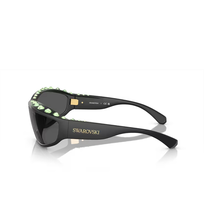 Lunettes de soleil Swarovski SK6009 102087 matte black - 3/4