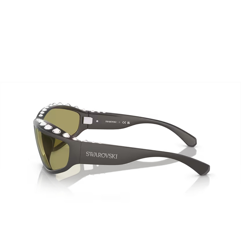 Swarovski SK6009 Sunglasses 102182 dark grey - 3/4