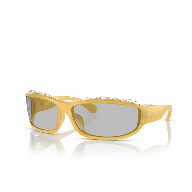 Swarovski SK6009 Sunglasses 103087 opal light topaz - 2/4