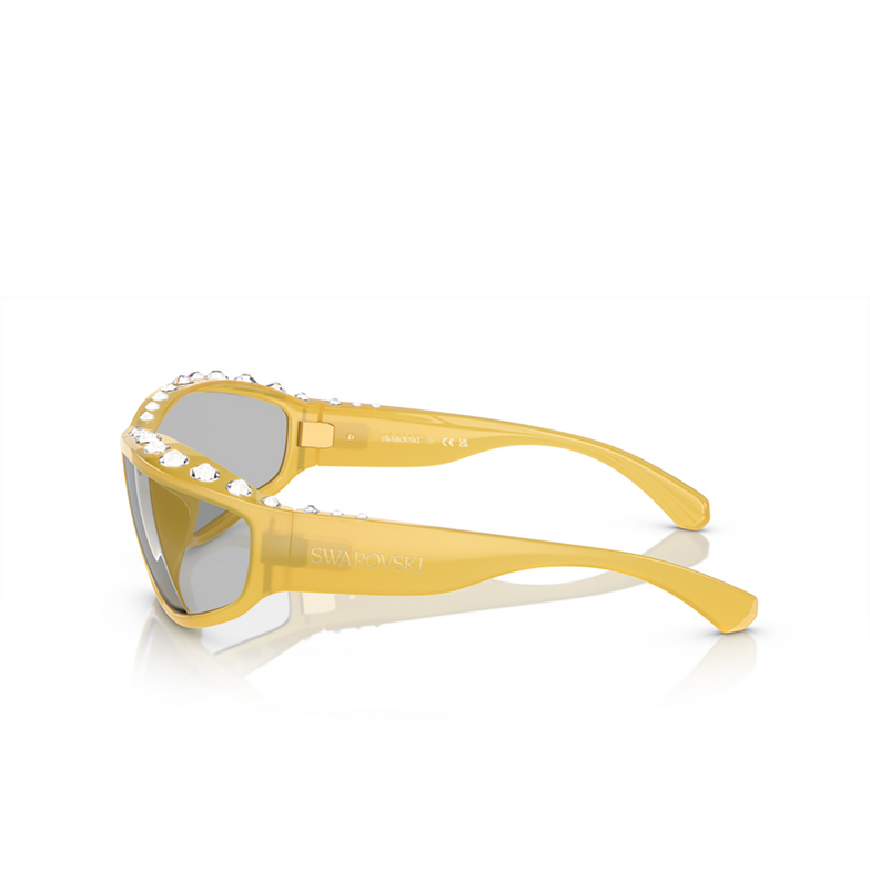 Swarovski SK6009 Sunglasses 103087 opal light topaz - 3/4