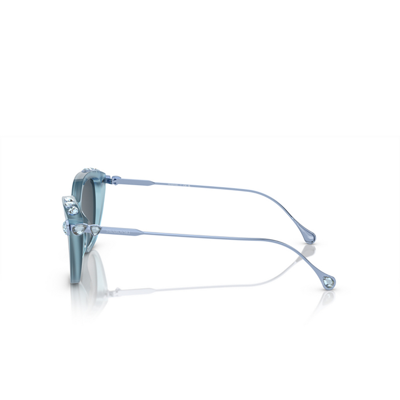 Occhiali da sole Swarovski SK6010 200487 opal light blue - 3/4