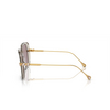 Gafas de sol Swarovski SK6011 3003LA transparent light brown - Miniatura del producto 3/4