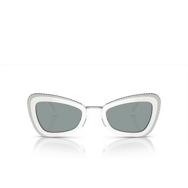 Gafas de sol Swarovski SK6012 1012/1 white / grey - Vista delantera