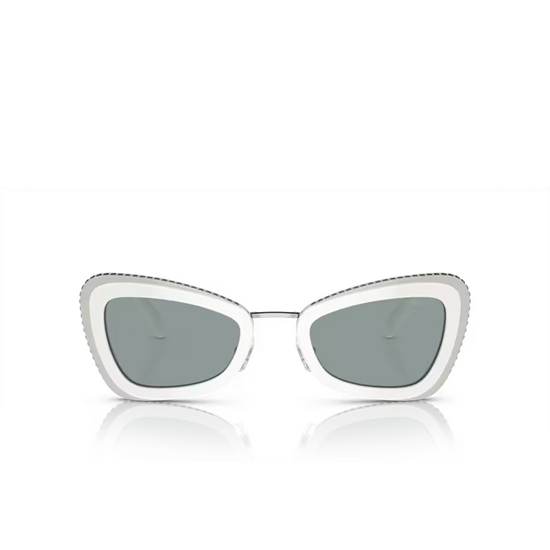Swarovski SK6012 Sunglasses 1012/1 white / grey - 1/4