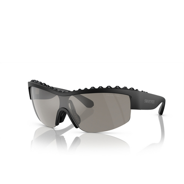 Swarovski SK6014 Sunglasses 10016G matte black - three-quarters view