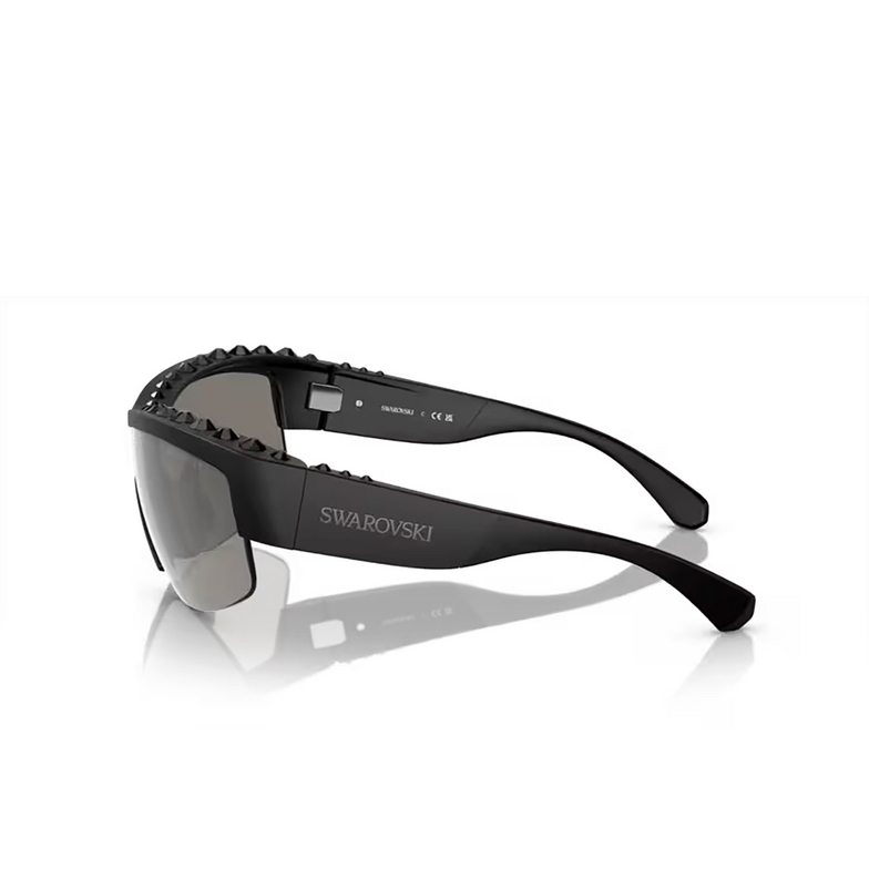 Swarovski SK6014 Sunglasses 10016G matte black - 3/4