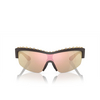 Swarovski SK6014 Sunglasses 10357J matte brown - product thumbnail 1/4