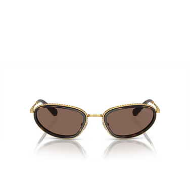Swarovski SK7004 Sunglasses 400473 gold / black - front view