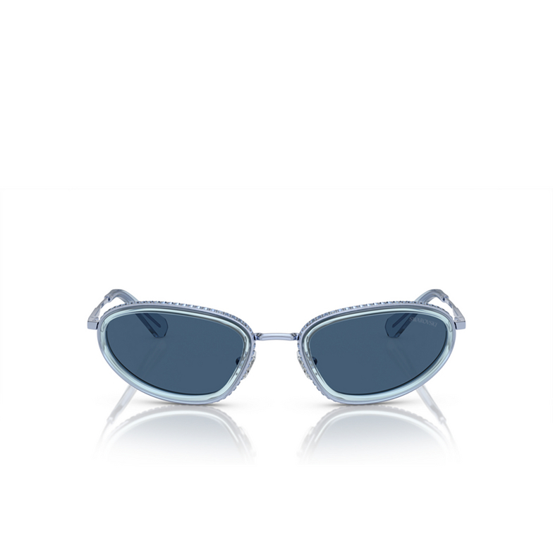 Lunettes de soleil Swarovski SK7004 400555 light blue - 1/4