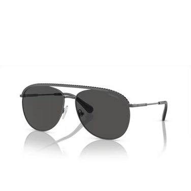 Swarovski SK7005 Sunglasses 401187 dark silver - three-quarters view