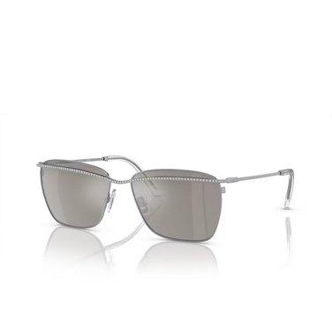 Gafas de sol Swarovski SK7006 40116G dark silver - Vista tres cuartos