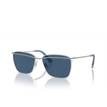 Swarovski SK7006 Sunglasses 401555 dark silver - three-quarters view