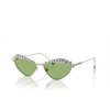 Swarovski SK7009 Sunglasses 4018/2 matte green - product thumbnail 2/4