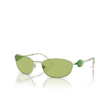 Swarovski SK7010 Sunglasses 400630 green - three-quarters view