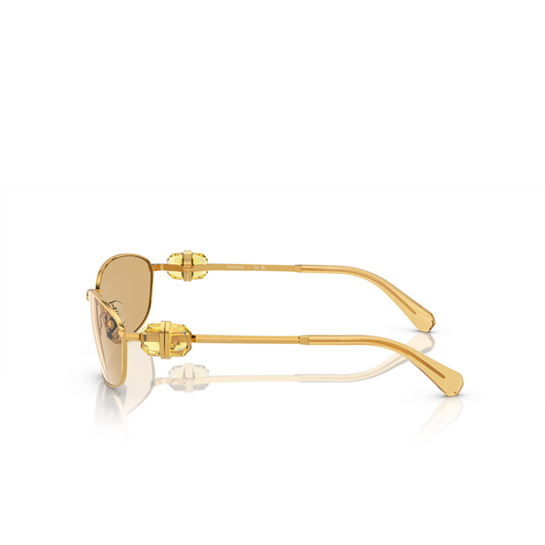 Swarovski SK7010 Sunglasses 4007D8 yellow gold - 3/4