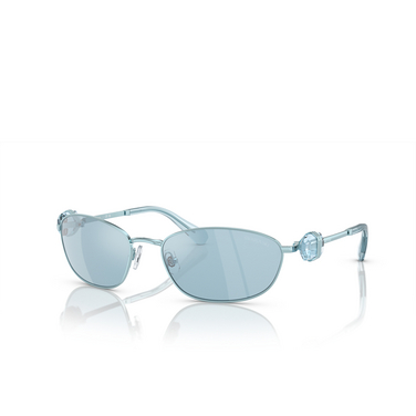 Swarovski SK7010 Sunglasses 40081n light blue - three-quarters view