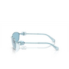 Occhiali da sole Swarovski SK7010 40081N light blue - anteprima prodotto 3/4