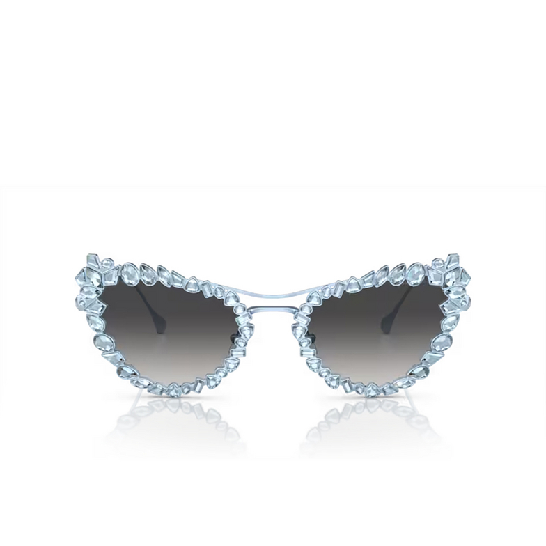Swarovski SK7011 Sunglasses 40198G matte light blue - 1/4