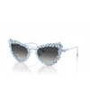 Swarovski SK7011 Sunglasses 40198G matte light blue - product thumbnail 2/4