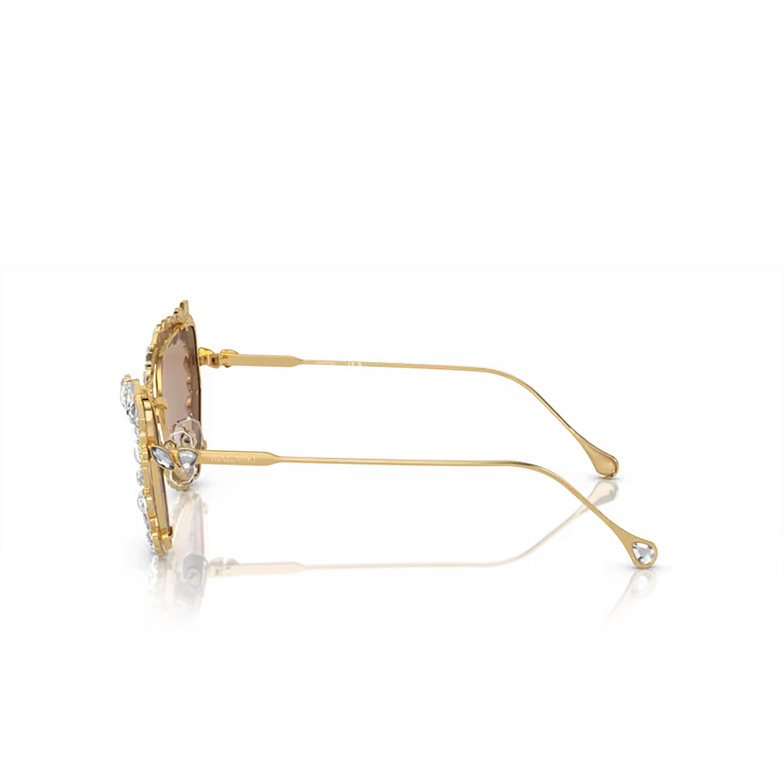 Lunettes de soleil Swarovski SK7011 402263 gold - 3/4