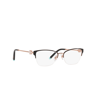Tiffany TF1141 Eyeglasses 6122 black on rubedo - three-quarters view