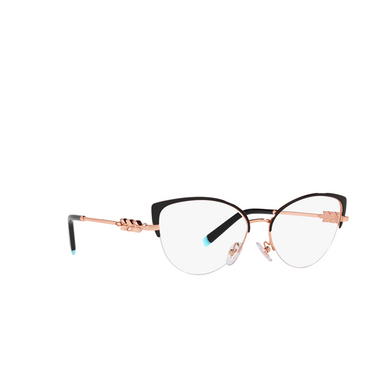 Tiffany TF1145B Eyeglasses 6162 black on rubedo - three-quarters view