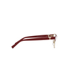 Tiffany TF1152B Eyeglasses 6185 fired brick on pale gold - product thumbnail 3/4
