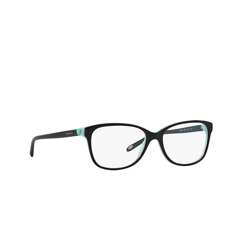Tiffany TF2097 Eyeglasses 8055 black on tiffany blue - 2/4