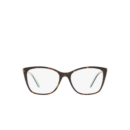Tiffany TF2160B Eyeglasses 8134 havana on tiffany blue