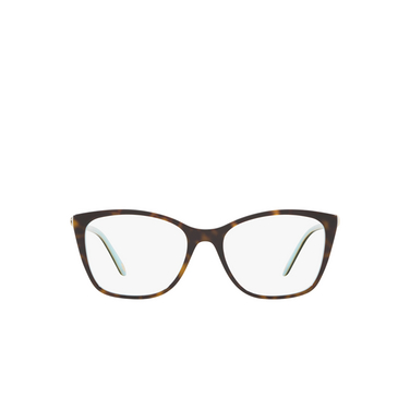 Occhiali da vista Tiffany TF2160B 8134 havana on tiffany blue - frontale