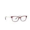 Occhiali da vista Tiffany TF2177 8314 pink brown transparent - anteprima prodotto 2/4