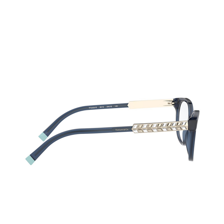 Tiffany TF2203B Eyeglasses 8315 opal blue - 3/4