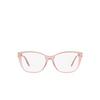 Gafas graduadas Tiffany TF2216 8332 peach transparent - Miniatura del producto 1/4