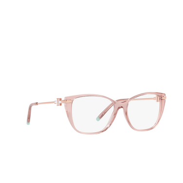 Tiffany TF2216 Korrektionsbrillen 8332 peach transparent - Dreiviertelansicht