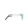Tiffany TF2217 Eyeglasses 8055 black on tiffany blue - product thumbnail 3/4