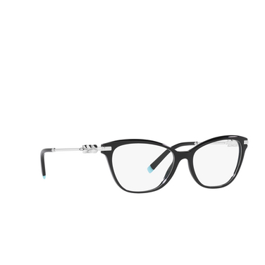 Tiffany TF2219B Eyeglasses 8001 black - three-quarters view