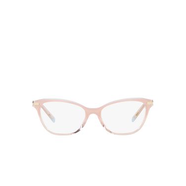 Lunettes de vue Tiffany TF2219B 8334 milky pink gradient - Vue de face