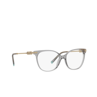 Gafas graduadas Tiffany TF2220B 8270 crystal grey - Vista tres cuartos